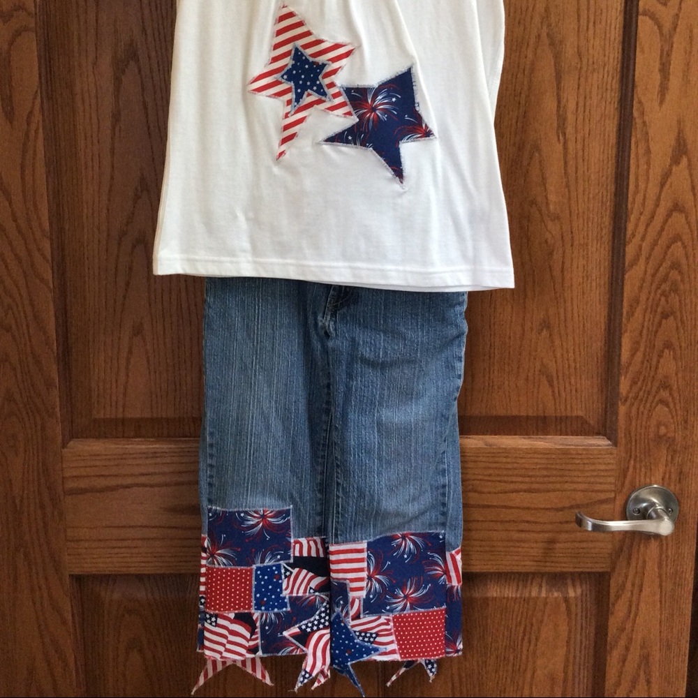 July 4th Boutique Red White Blue Patriotic